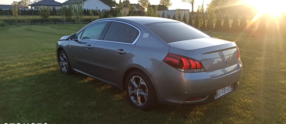 Peugeot 508 cena 31900 przebieg: 230000, rok produkcji 2014 z Rawicz małe 277